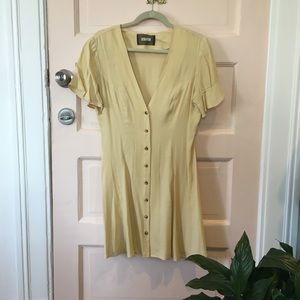 Reformation Buttercup Mini Dress